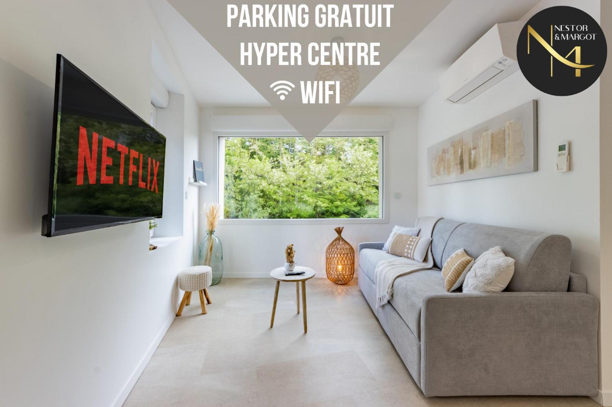 Le Rivera - Clim - Parking - Netflix - Nestor & Margot Auterive  Bagian luar foto
